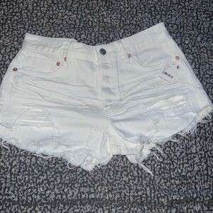 We the free, loving good vibrations shorts NWT